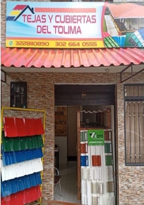 TEJAS Y CUBIERTAS DEL TOLIMA IBAGUE